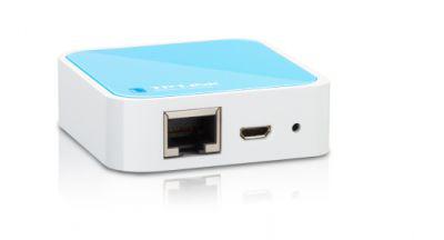 Little blue tp-link router.