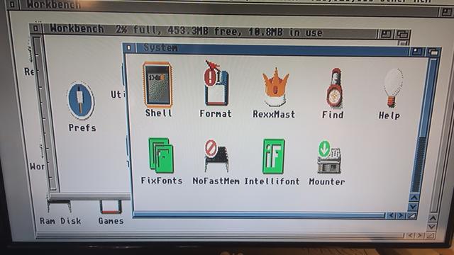 Amiga shell