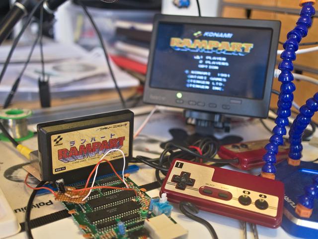 Famicom composite mod schematic.