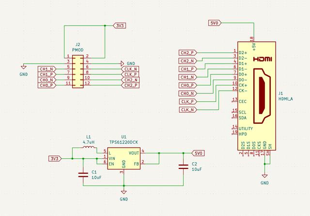 kicad schematic