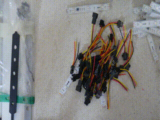 Assembling the LEDS