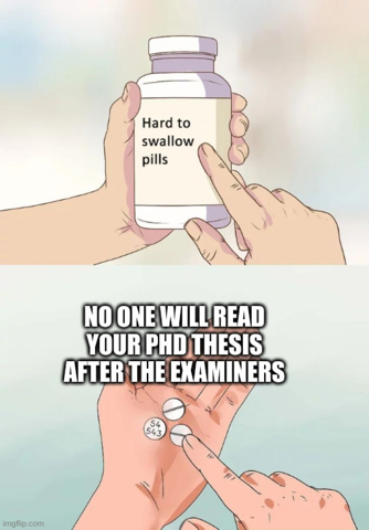 Hard to swallow pills