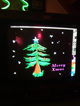 Deluxe Paint Xmas